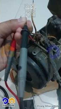 [ Bongkar ] Pompa air SANYO® model P—WH137B ditemukan kapasitor meletus dan keluar isi perutnya