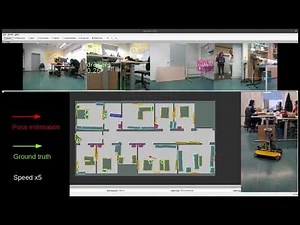Long-Term Indoor Localization with Metric-Semantic Mapping using a Floor Plan Prior - Demos