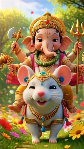क्या आपने ऐसा बाल गणेश देखा है? 😲 कमेंट में लिखो जय गणेश 🙏