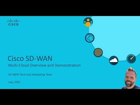 Cisco SD-WAN: Multicloud Overview and Demonstration