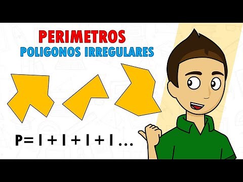 PERIMETER OF IRREGULAR SHAPES Super easy - For beginners (IRREGULAR POLYGONS)