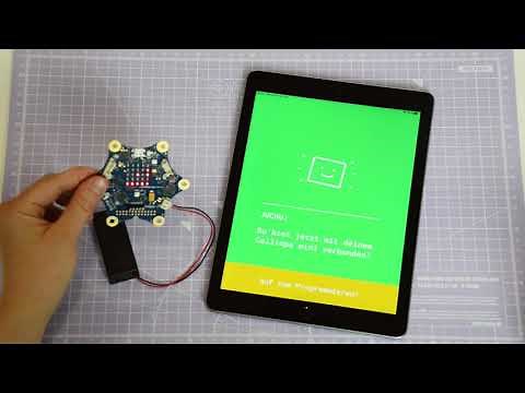 Calliope mini - program transfer via Bluetooth