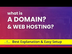What is a Domain name? What is Web Hosting? (For Complete Beginners) | Webhosting Setup Tutorial