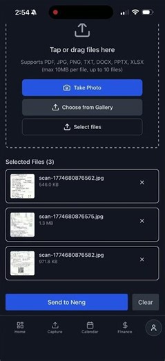 Still entering receipts manually?