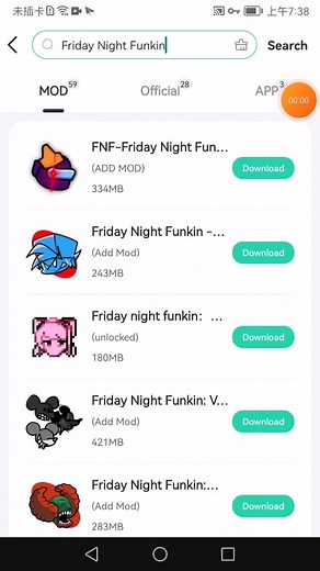 Friday Night Funkin Mod in SoSoMod app download #fnfmod #ff