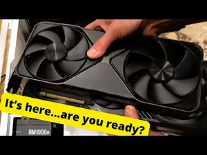 RTX 5090 Builds- Is 1000+ Watts necessary? What CPU? What Monitor? (and unboxing)