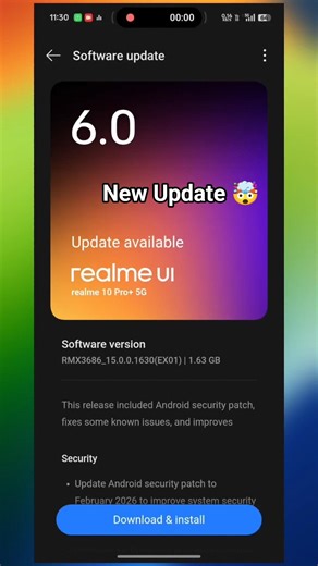 Realme 10 Pro Plus New Update 🤯 #Realme10ProPlus #RealmeNewUpdate