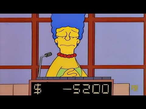 Alex Trebek's Guest Star Appearance on The Simpsons