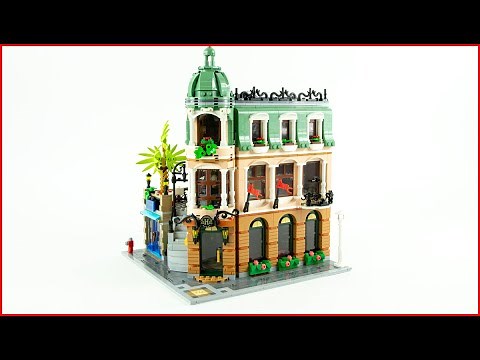 LEGO ICONS 10297 Boutique Hotel Speed Build - Brick Builder