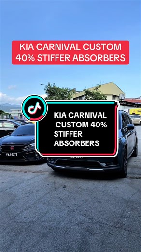 KIA Carnival: Custom 40% Stiffer Absorbers Upgrade