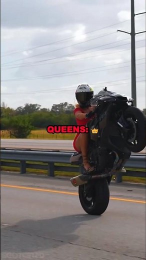 They said girls can’t ride like this 😳#bikergirl #trollface #stunts #edit #egotested