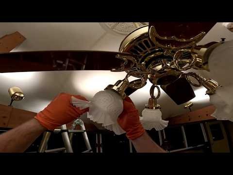 Changing the Ceiling Fan in the Living Room 6/10/2026
