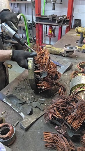Removing Copper from Electric Motors: Step-by-Step Guide
