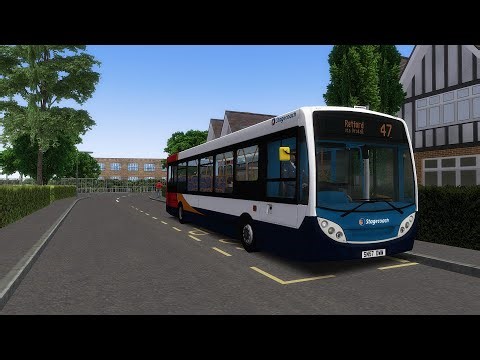 OMSI 2 - Lincolnshire V5 Beta - Route 47 Extension - London Citybus 200R