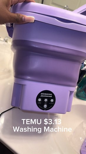 Temu Portable Washing Machine Review and Must-Haves