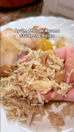 Resepi Ayam Masak Kurma PALING SIMPLE & SEDAP 🫶🏻 #food #cooking #resepimudah #easyrecipe #recipe