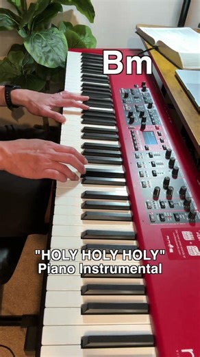 Holy Holy Holy - Piano Hymn Instrumental