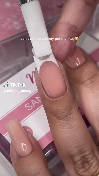 Monkey-Inspired Nail Art Set