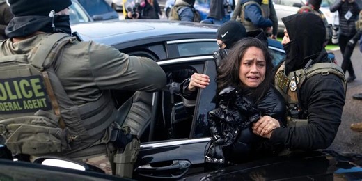 Woman in Viral ICE Video Speaks Out for the First Time: 'I'm Disabled!' - NewsBreak