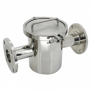 [Hot Item] Food-Grade Strong Magnetic Iron Absorber Sanitary Liquid Filter with Bar Pattern Pipe-Type Stainless Steel Tank Iron Remover