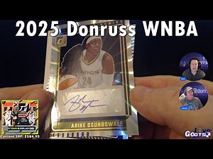 Box Break | 2025 Donruss #wnba 🏀