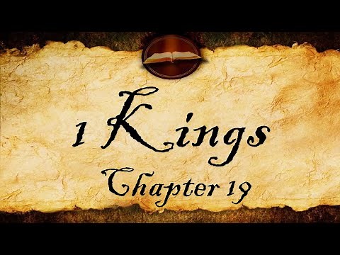 1 Kings Chapter 19 | KJV Audio (With Text)