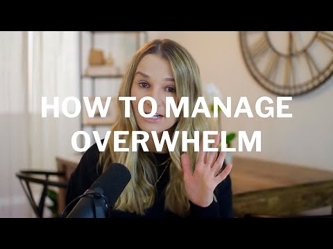 How to Manage Overwhelm at Work