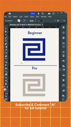 25 | Adobe Illustrator Grid Trick | Beginner vs Pro Method (Smart Design Hack) @DesignfulThinking