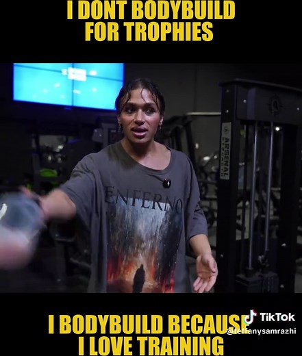 Teffany Sam Bodybuilding Mindset: I Am the Champ
