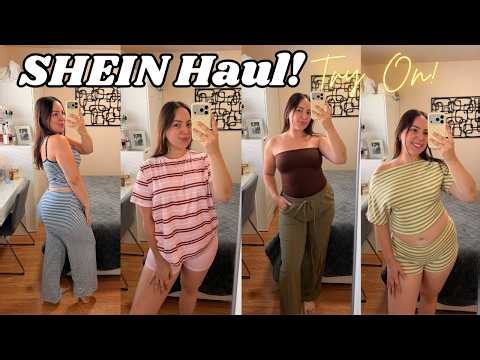 SHEIN Try On Haul ✨ Comfy Outfits & Lounge Sets | Back to school