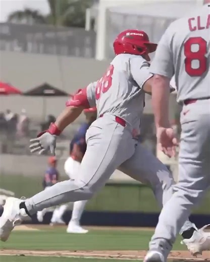 Rainiel Rodriguez’s first Spring Training at-bat? 106 mph double! 🔥 | St. Louis Cardinals
