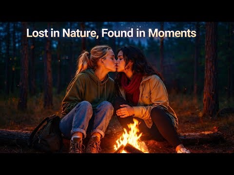 Two Girls Camping in the Forest | A Peaceful Weekend Escape 🌲