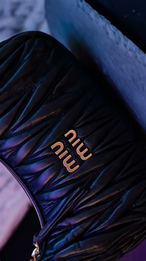 Miu Miu Matelassé Calf Leather Hobo Bag Details
