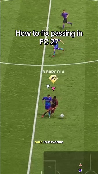 How to fix passing in FC 27! Change these 2 settings and watch how much easier passing is in FC 27 #fc27 #fc27tips #fc27passing