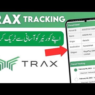 How to Track TRAX Courier 2023 | TRAX Tracking Pakistan | How to Track TRAX Parcel 2023