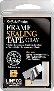 Lineco Frame Sealing Tape Gray 1.25 Inches X 24 Feet