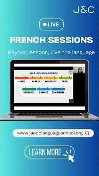 LIVE French Sessions | Speak & Learn French with J&C