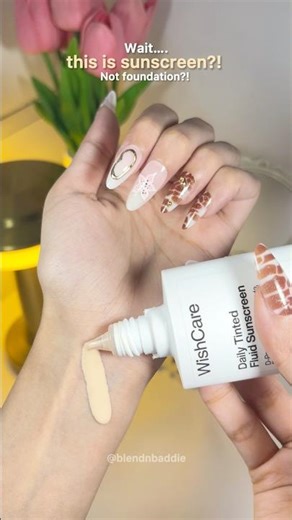 WishCare Daily Tinted Fluid Sunscreen❤️