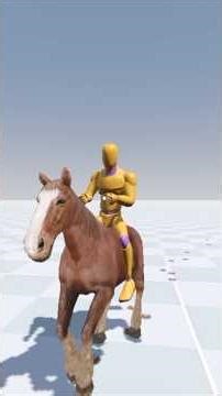 horse in godot #godot #3d #horse #godot4 #dev #gamedev