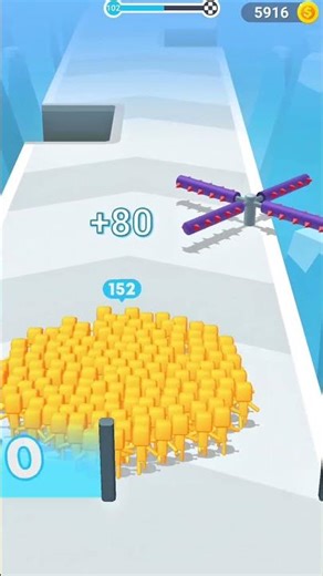 1000+ Blue Vs Red Count Masters Run #3dgameplay #shorts Level- 96