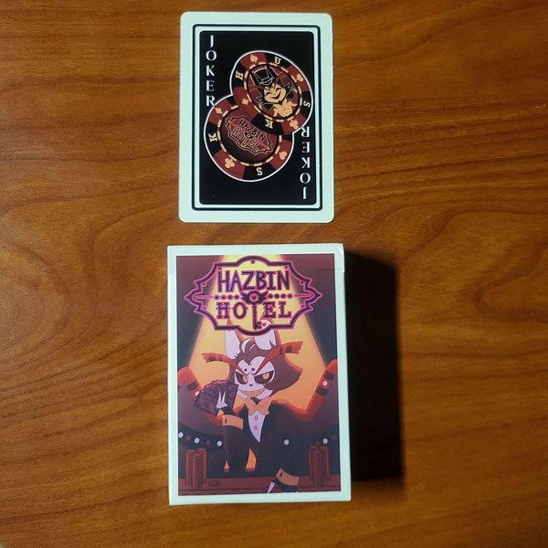 Hazbin Hotel Overlord Husk Poker Playing Cards (guest Starring Alastor): the Complete Deck - Etsy