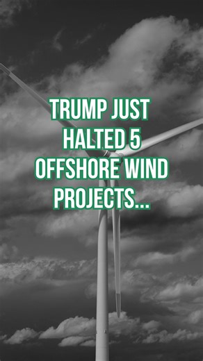 In late December, Trump abruptly halted five offshore wind farms on the East Coast that were set to power more than 2.5 million homes and businesses. Meanwhile, he also forced obsolete and dirty coal plants to stay open against the wishes of both the operators and local residents and making us foot the bill at the cost of millions of dollars a day. Make no mistake: Trump is trying to ban clean energy in order to enrich his Big Oil friends and settle his own petty grievances, even if it means ord