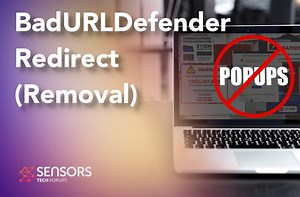 BadURLDefenderリダイレクトウイルス除去