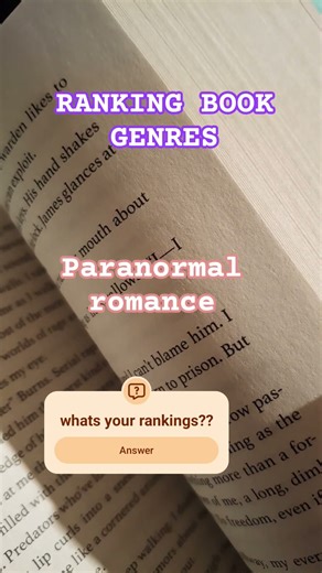 book genre ranking