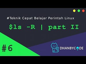 Perintah Dasar Linux | Perintah Linux #6 - LS -R