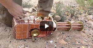 Steampunk Gatling Gun