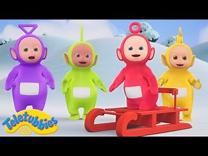 Teletubbies Let's Go! Po Sleighs on the Snow! Full Episodes
