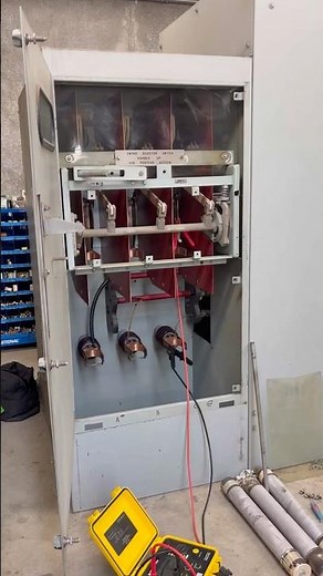 NETA maintenance testing on switches, transformers, and circuit breakers.