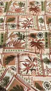 Bohemian printed CY fabric #bohemianfabric #printedfabric #ceyfabric #cyfabric #fabrico | Fabric'o