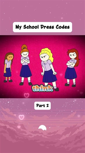 My School Dress Codes #fyp #animations #usa #school #foryour